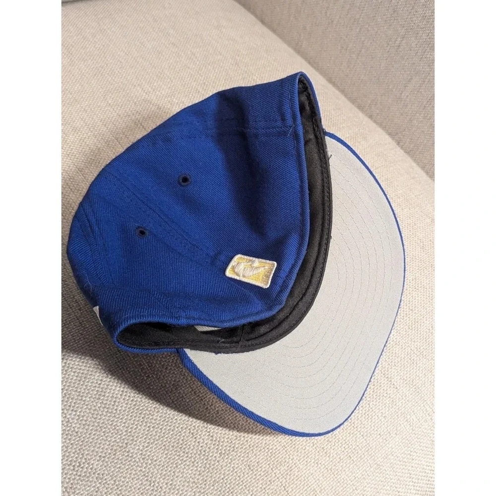 Golden State Warriors New Era 59Fifty Cap Hat Sz 7 1/2 - 100% Wool‎ Made In USA